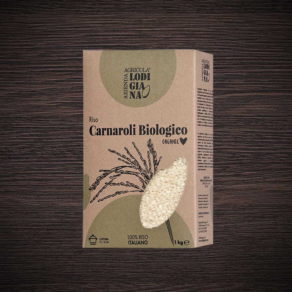 Riso Carnaroli biologico Azienda Agricola Lodigiana